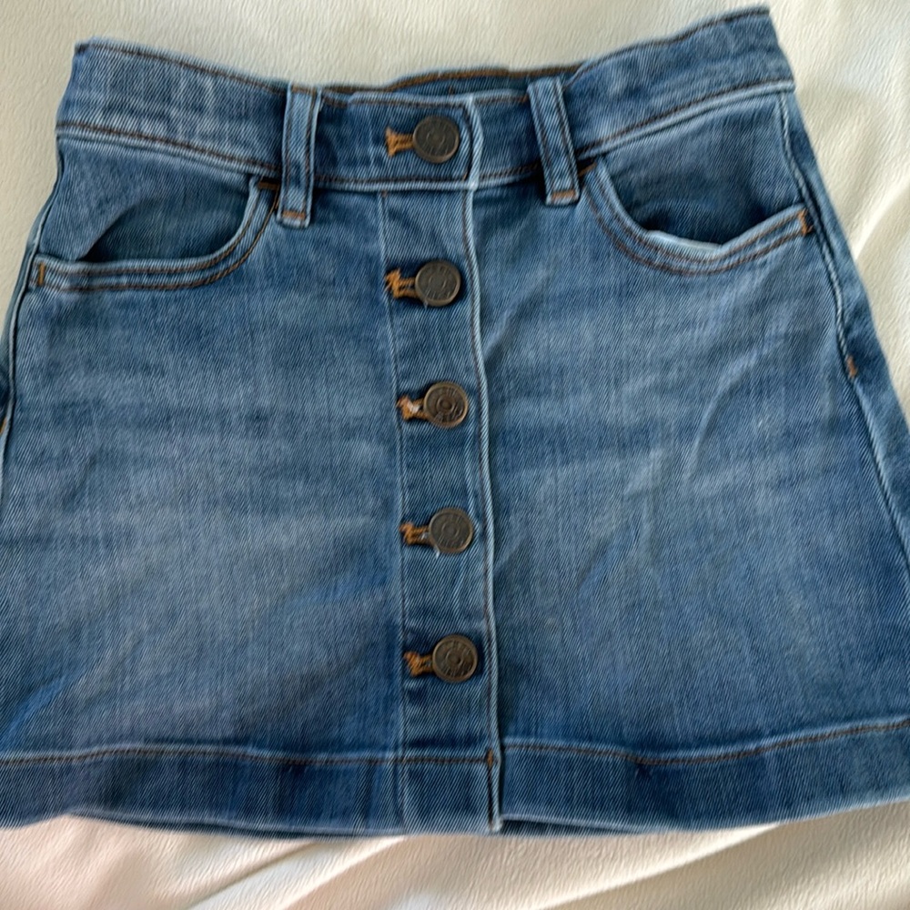 Crewcuts denim skirt
